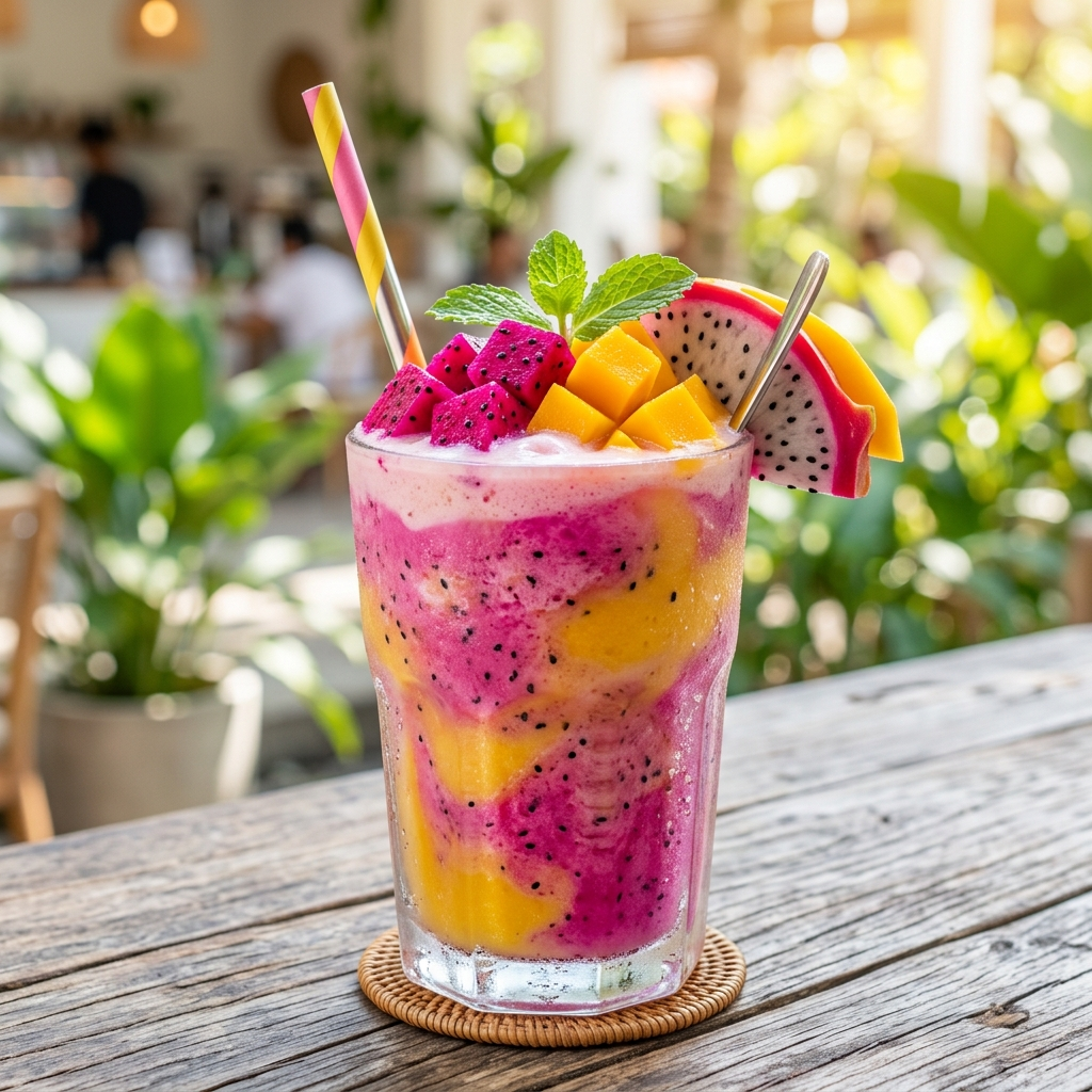 Mango Dragon Freeze Smoothie