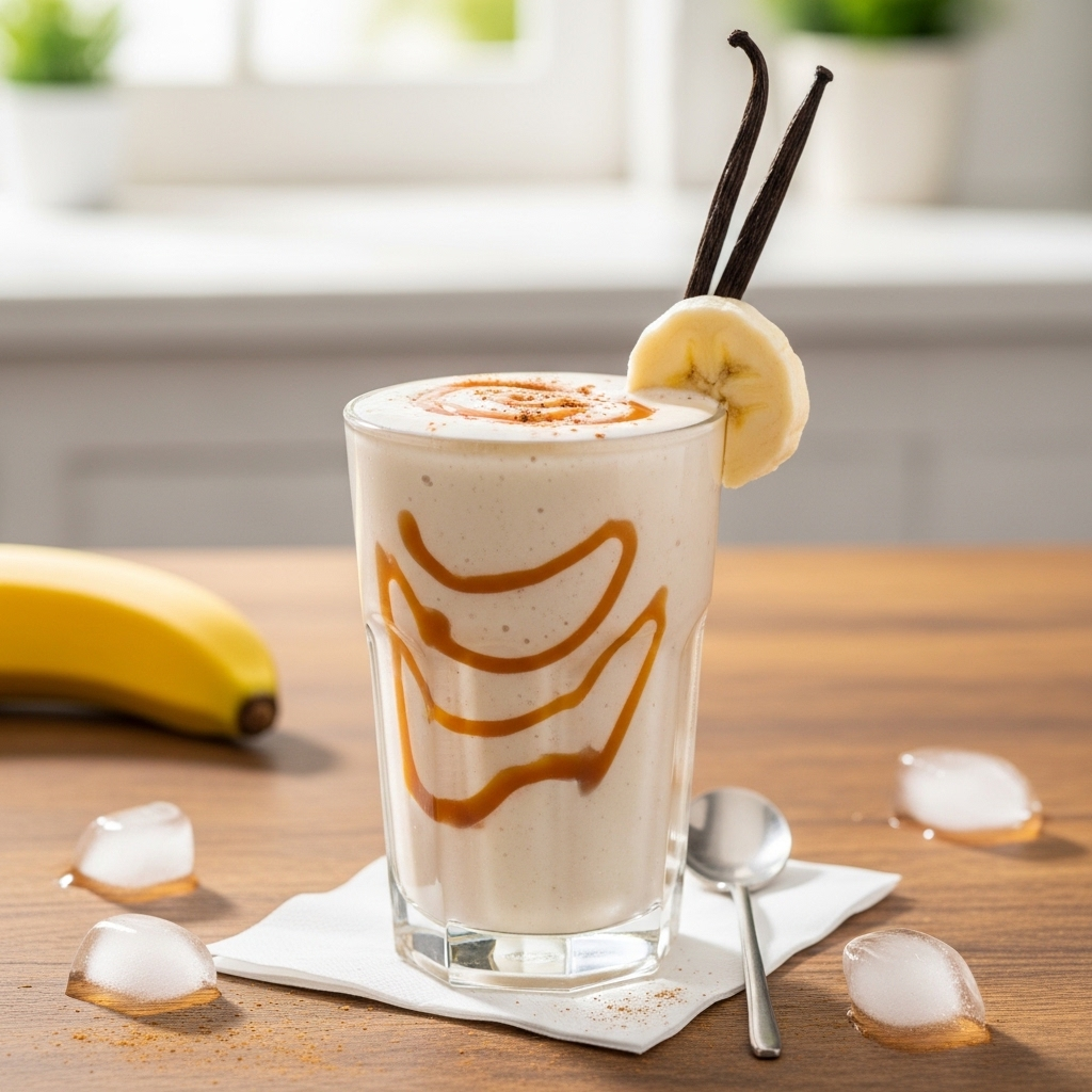 Vanilla Banana Smoothie: A Creamy, Healthy Treat