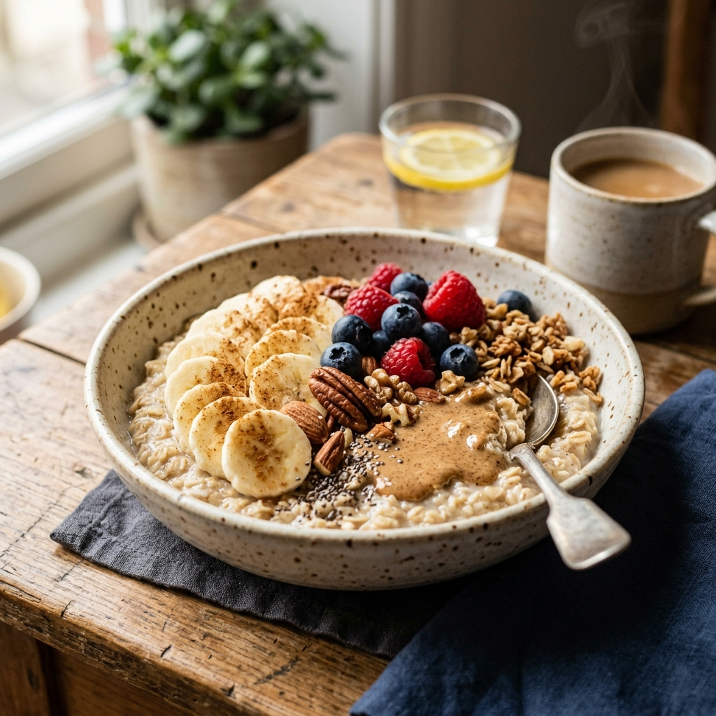 Banana Oat Bowl Recipe for a Creamy Breakfast