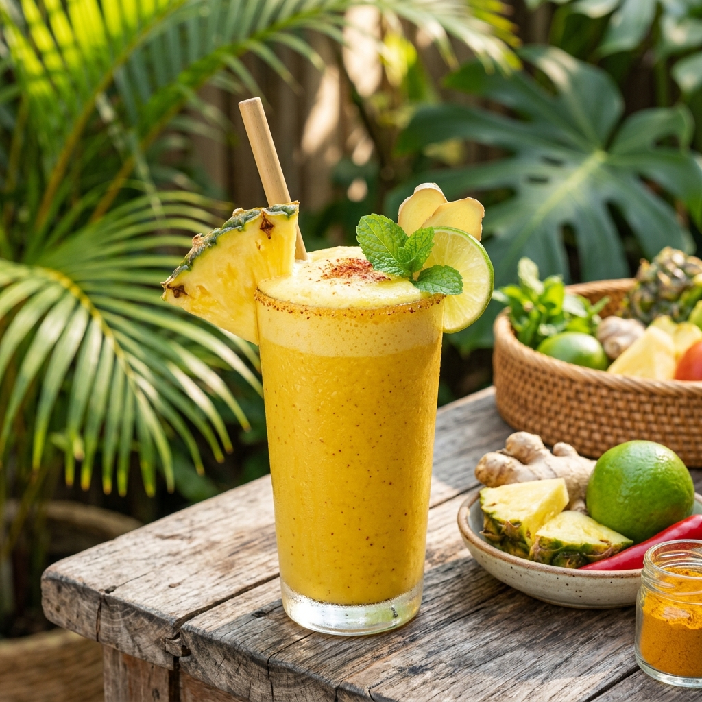 Pineapple Burn Smoothie for a Boost of Energy