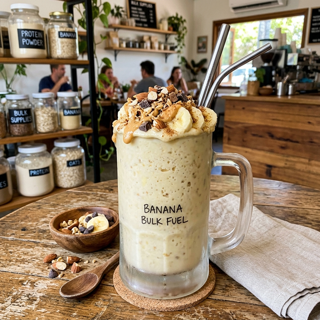 Banana Bulk Smoothie: A Creamy, Healthy Powerhouse in Every Sip