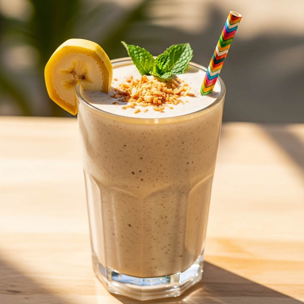 Banana Coconut Smoothie: A Creamy Vegan Boost for Energy and Health