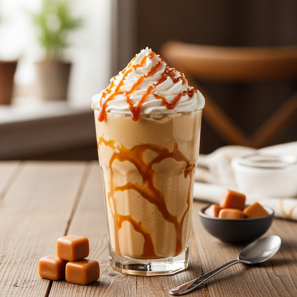 Caramel Smoothie: A Vegan Delight
