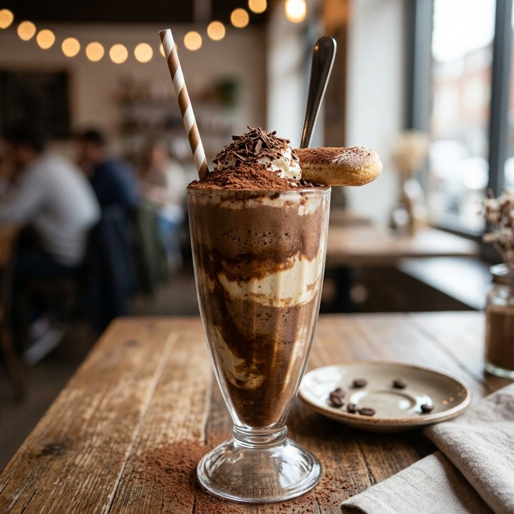 Tiramisu Smoothie Recipe for a Creamy Vegan Boost