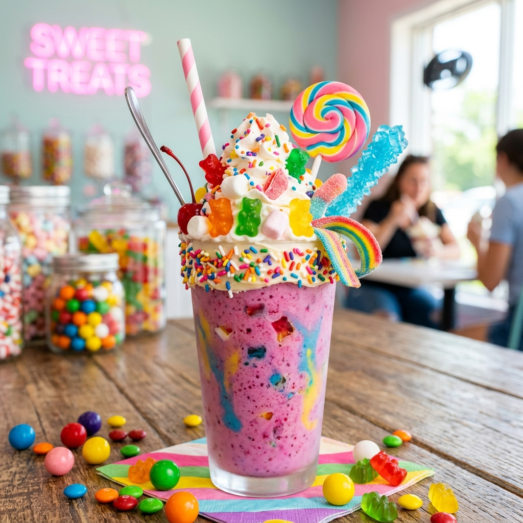 Candy Smoothie Delight: A Healthy Homemade Blend