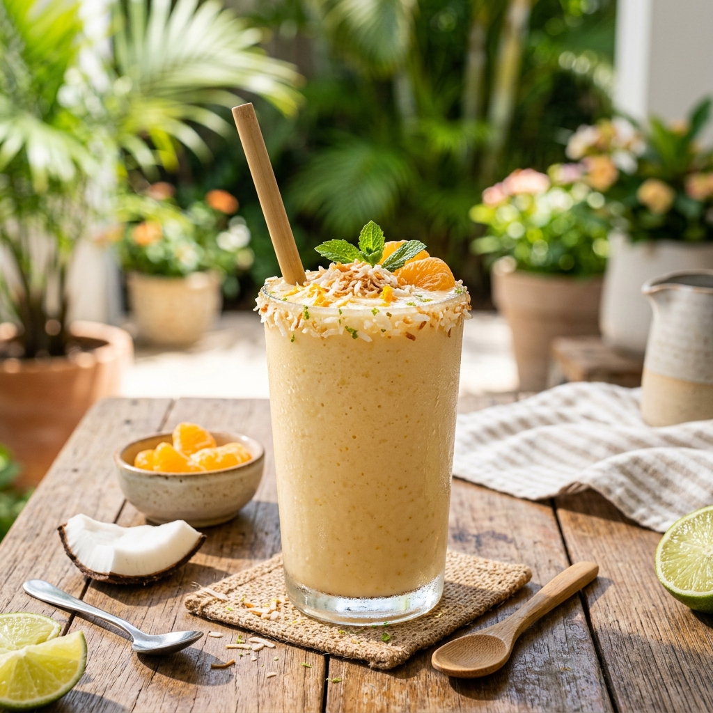 Citrus Coconut Smoothie