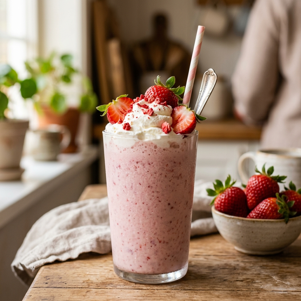 Strawberry Milk Smoothie Recipe: Creamy Summer Treat