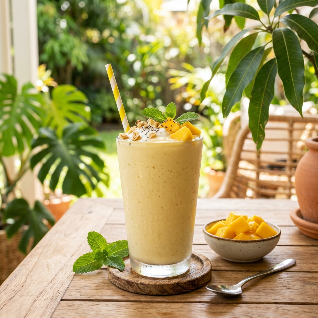 Mango Yogurt Smoothie Recipe & Benefits