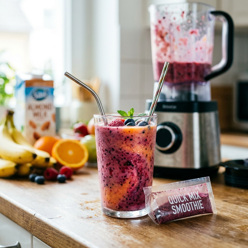 Quick Mix Smoothie – Healthy, Ready in Minutes