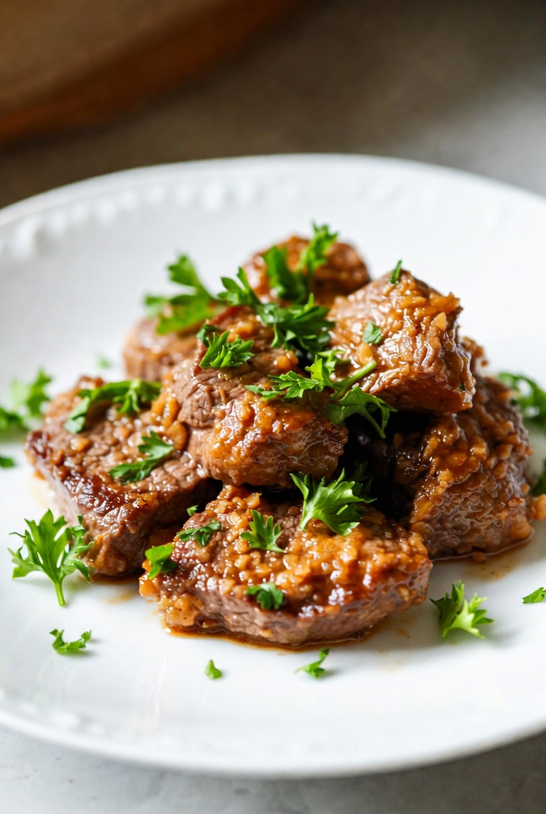 Easy 15-Minute Garlic Butter Steak Bites | Gourmet Recipe