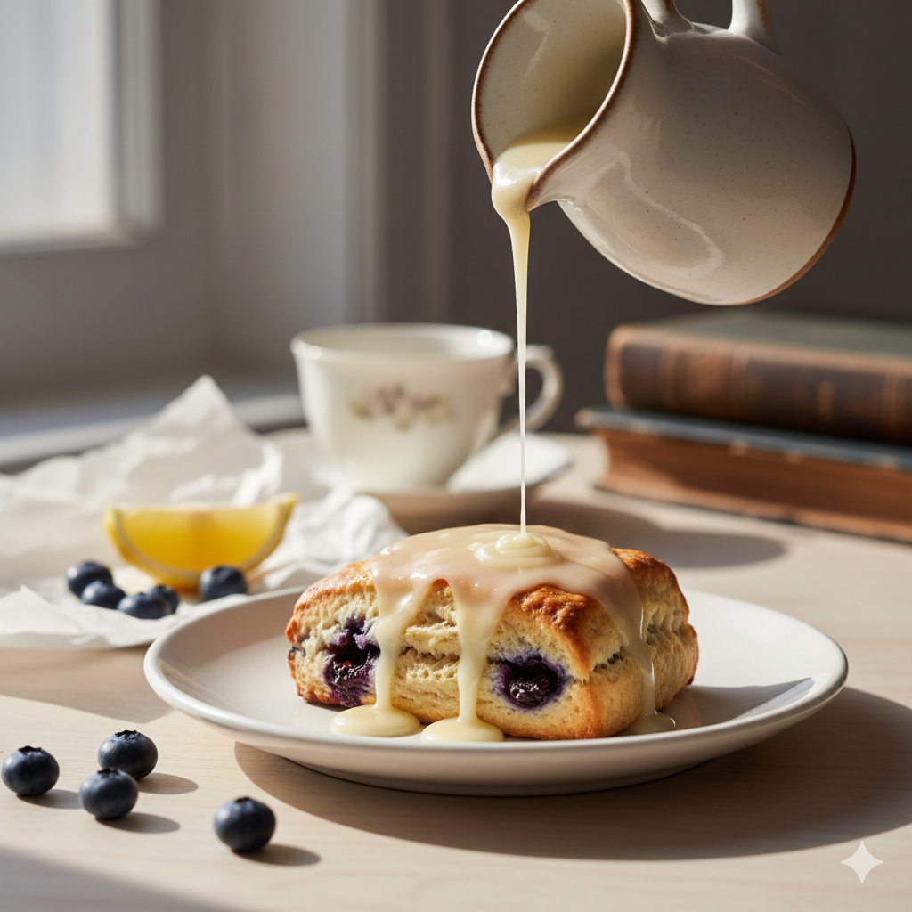 Blueberry Scones with Lemon Glaze: The Ultimate Recipe