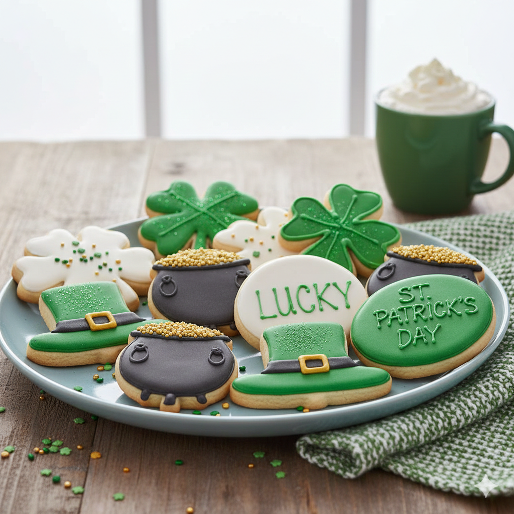 The Ultimate St. Patrick’s Day Cookies: A Pot of Gold in Every Bite