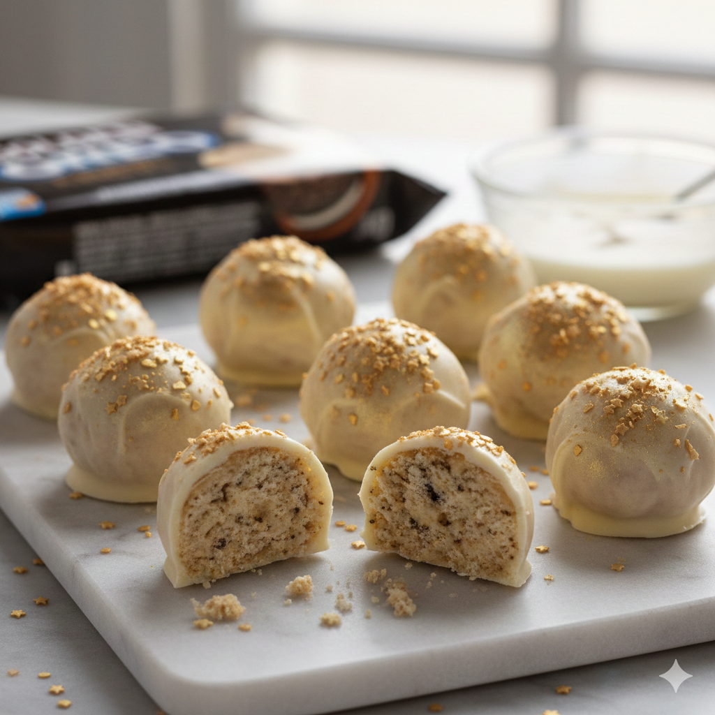 Golden Oreo “Golden Birthday” Truffles: The Ultimate No-Bake Treat