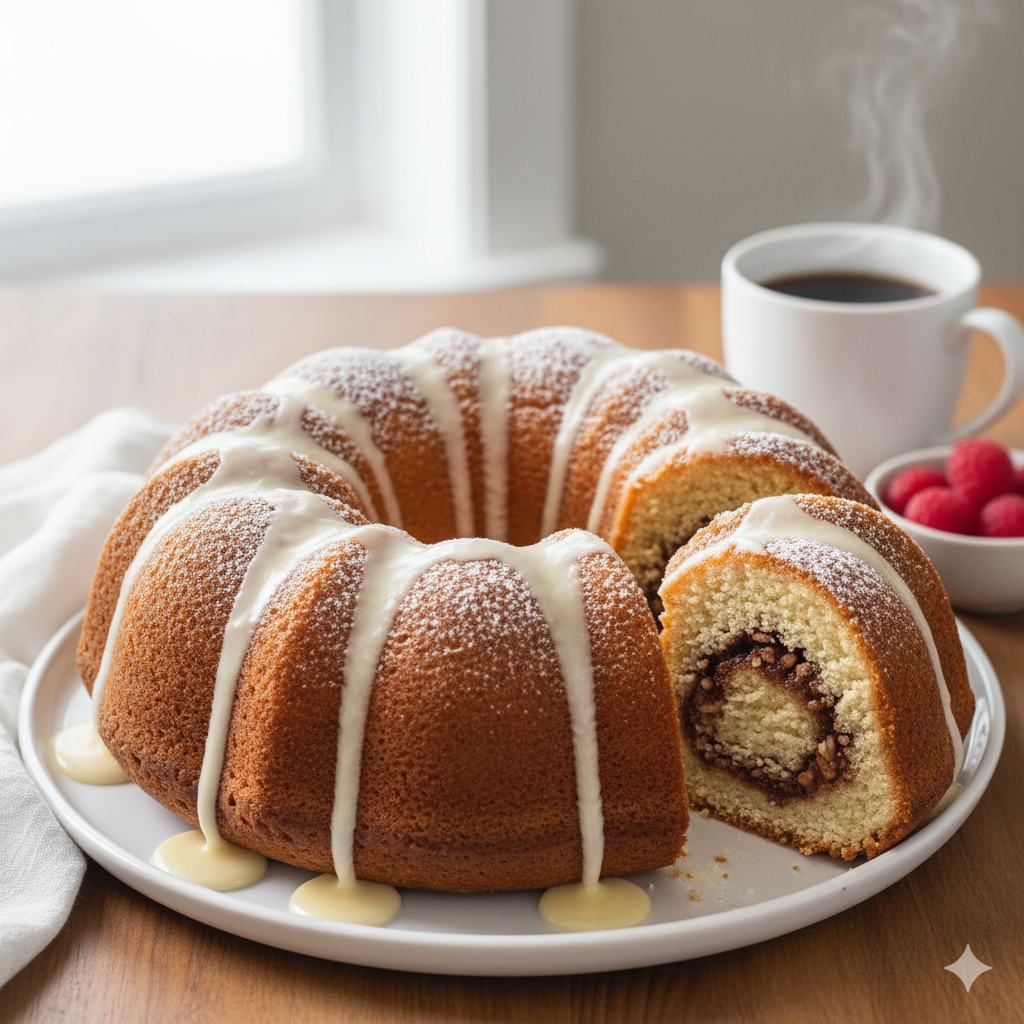 Sock-It-To-Me Sour Cream Coffee Cake: A Nostalgic Classic