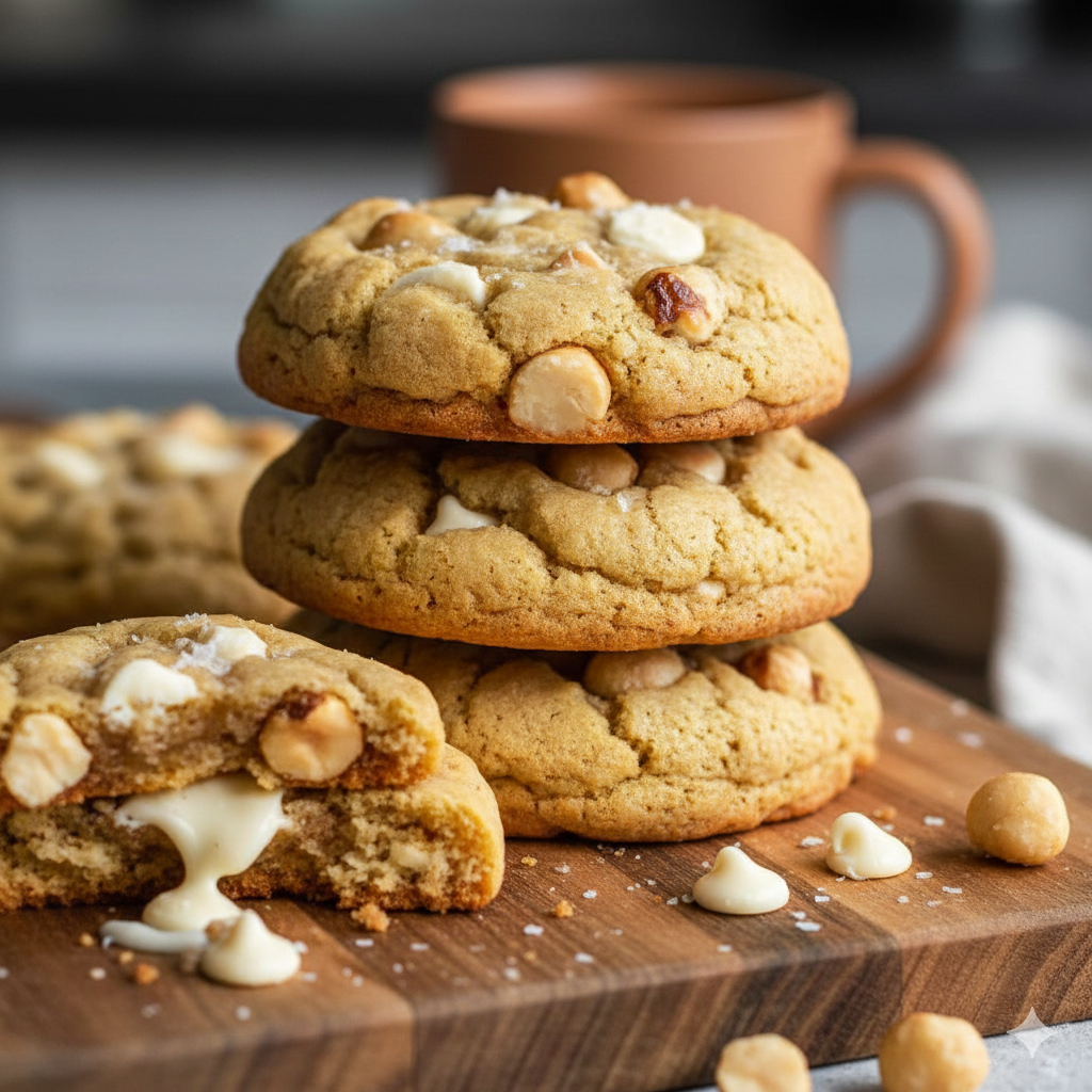 Best White Chocolate Macadamia Nut Cookies: Soft & Chewy