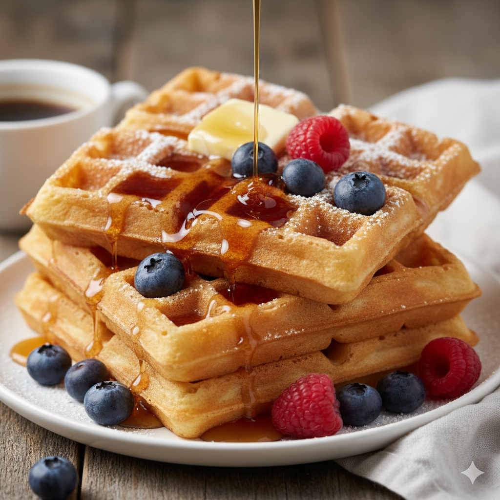 The Ultimate Guide to Perfect Crispy & Fluffy Homemade Waffles