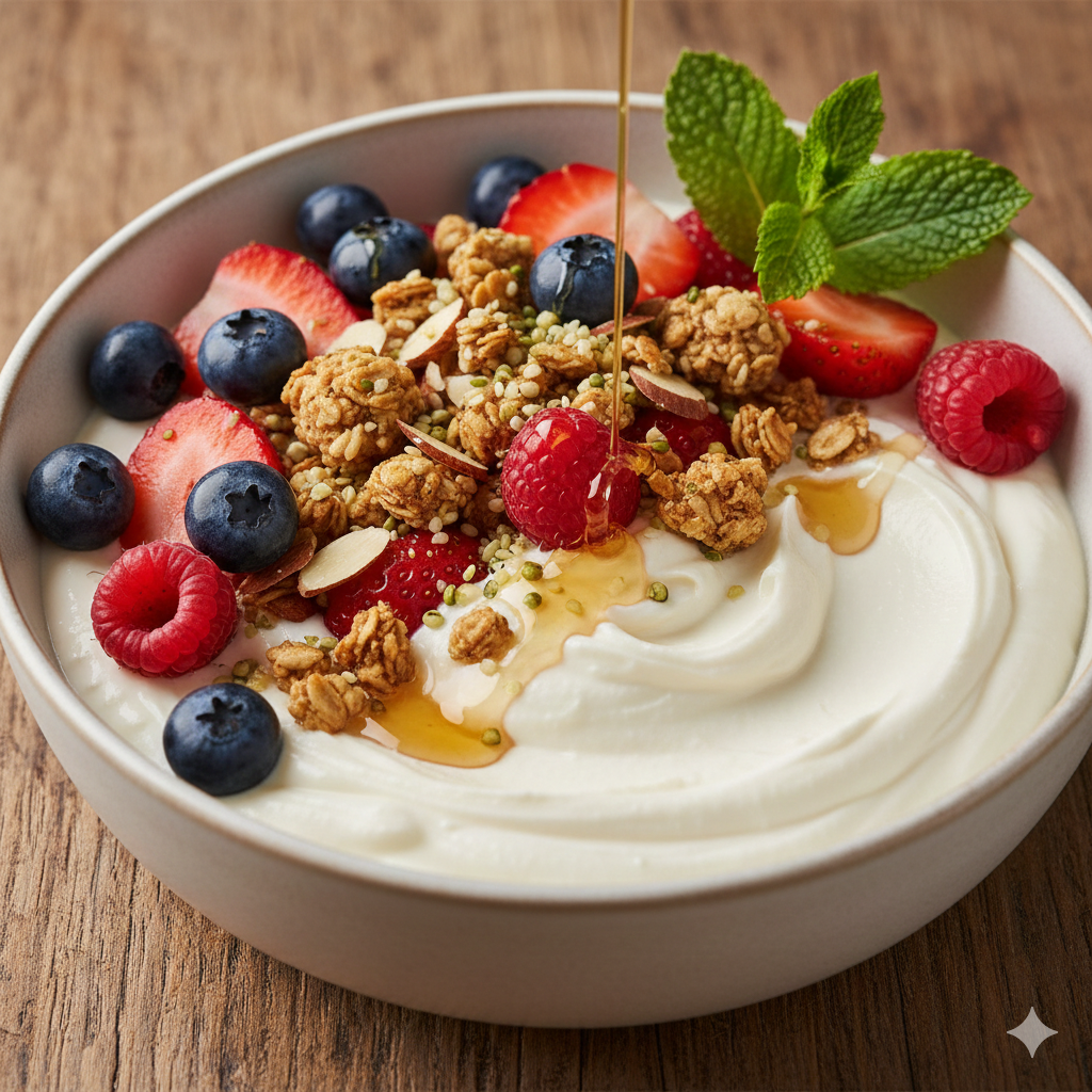 The Ultimate Creamy Vegan Greek Yogurt Bowl: A Breakfast Masterpiece