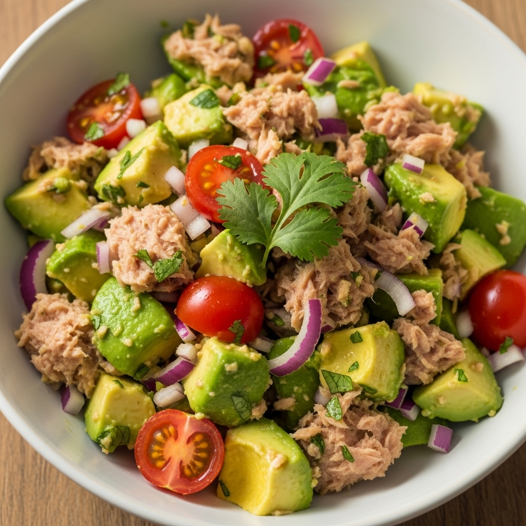 Zesty Avocado Tuna Salad: The Ultimate Fresh and Healthy Lunch
