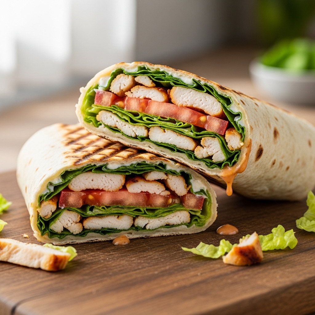 The Ultimate Chicken Wrap: A Masterclass in Flavor, Texture, and Freshness