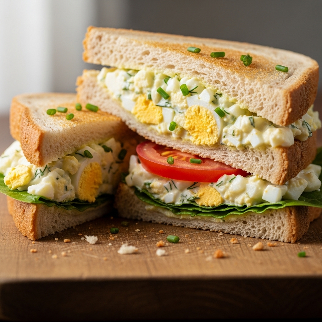 The Ultimate Classic Egg Salad Sandwich: A Timeless Masterpiece