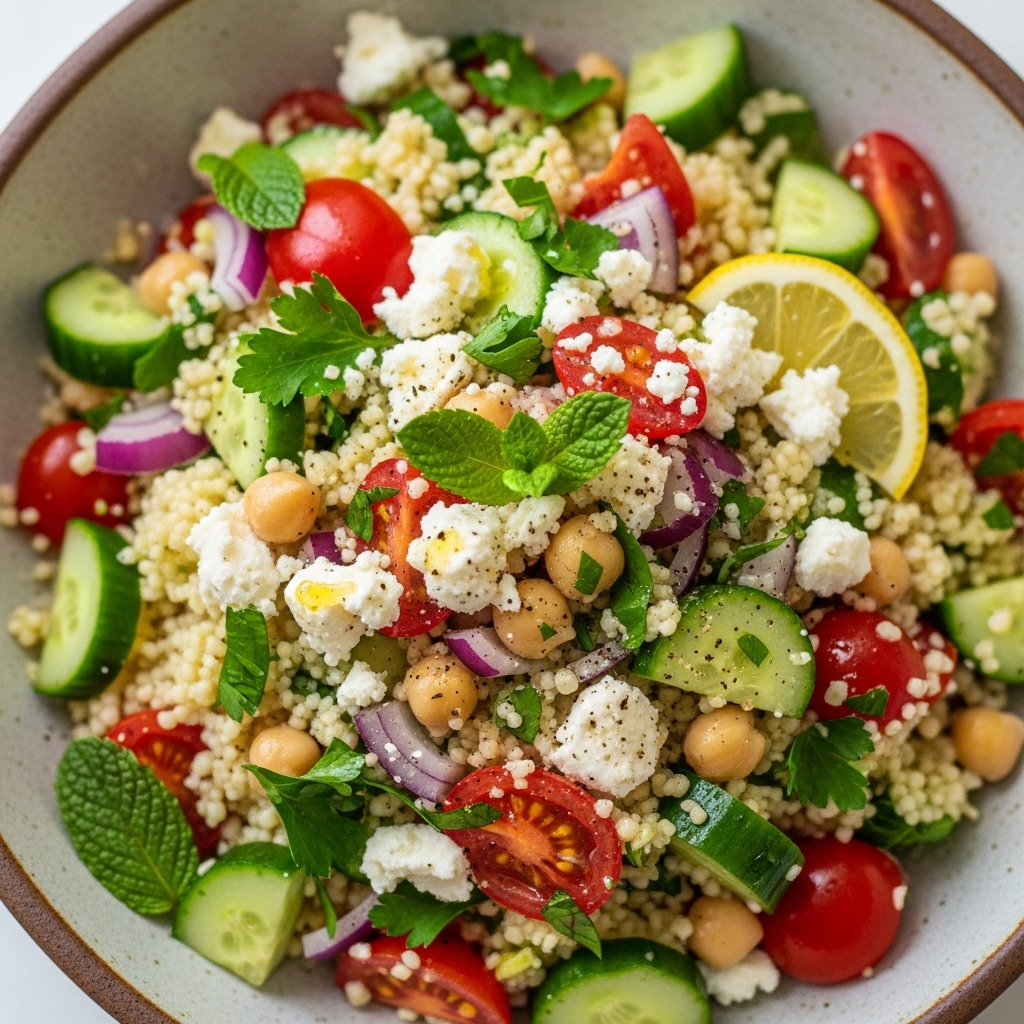 Mediterranean Couscous Salad: Easy 15-Minute Recipe