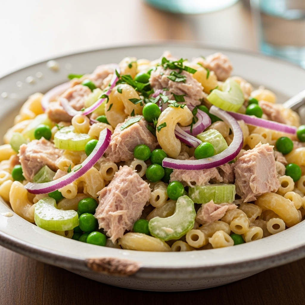 The Ultimate Mediterranean-Style Tuna Pasta Salad