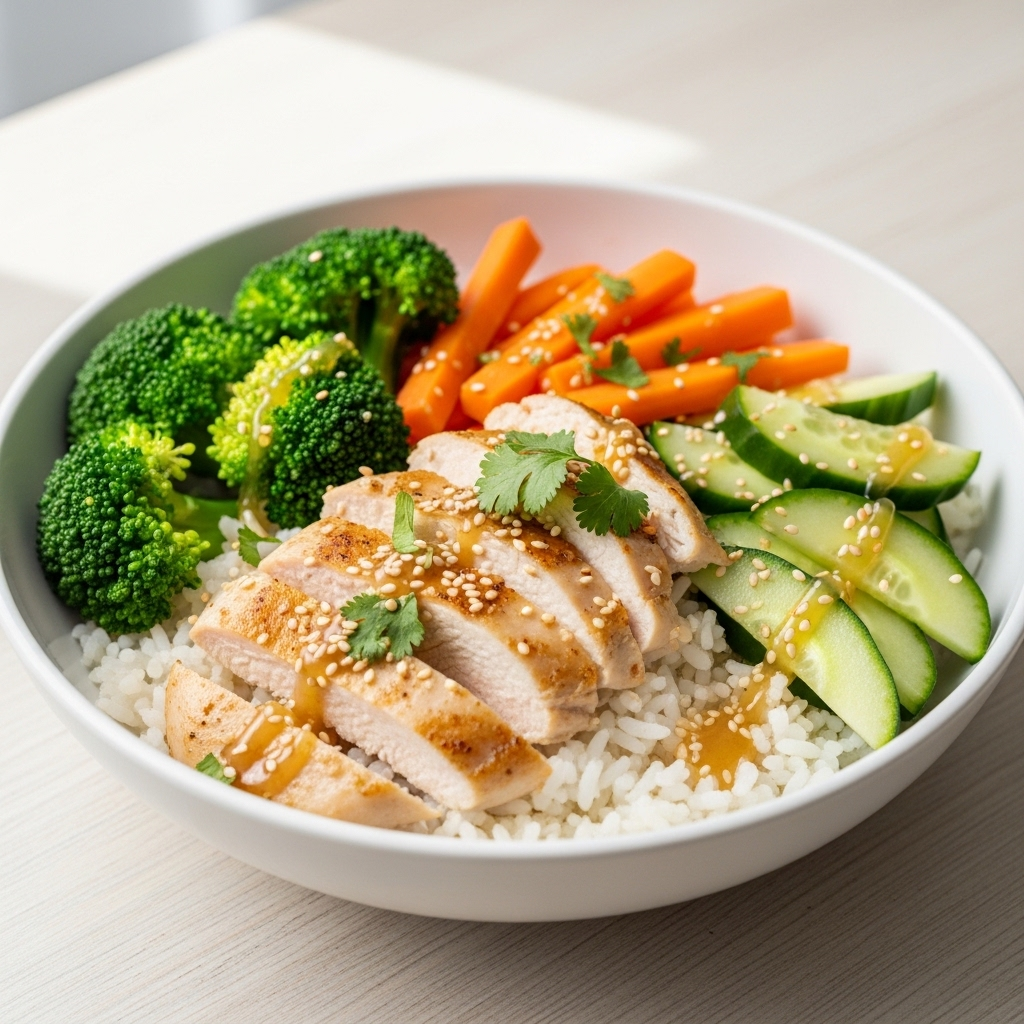 The Ultimate Clean Chicken Rice Bowl: A Nutrient-Dense Powerhouse