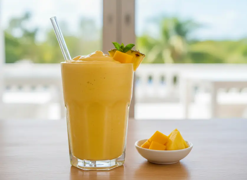 Make My 1-Step Mango Pineapple Smoothie: Your New Tropical Favorite Today!