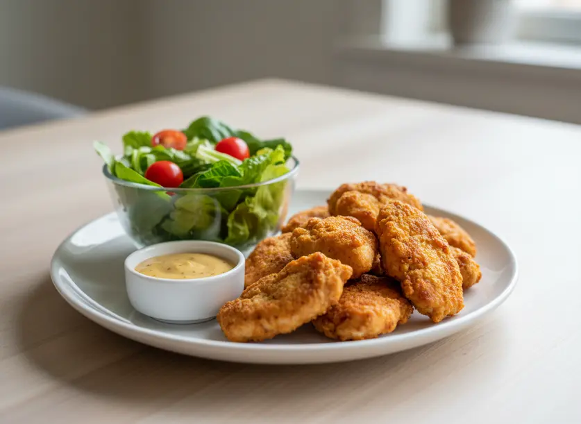 The 15-Minute High Protein Air Fryer Chicken Bites Your Family Will Adore!