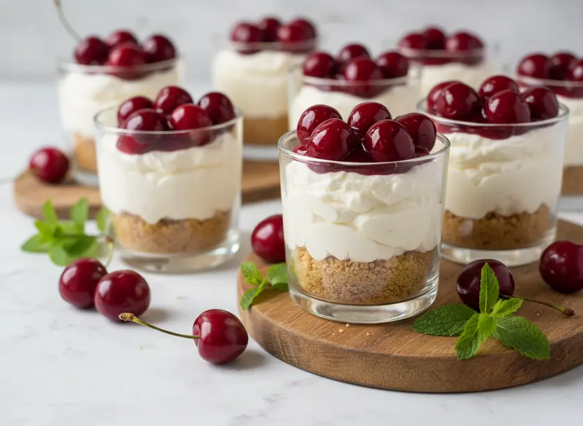 Make 3-Layer Cheesecake Cups for a Quick Dessert Treat