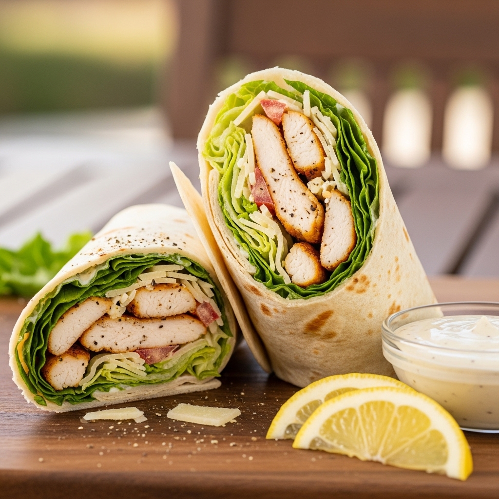 Easy Chicken Caesar Wrap: The Ultimate 15-Minute Lunch