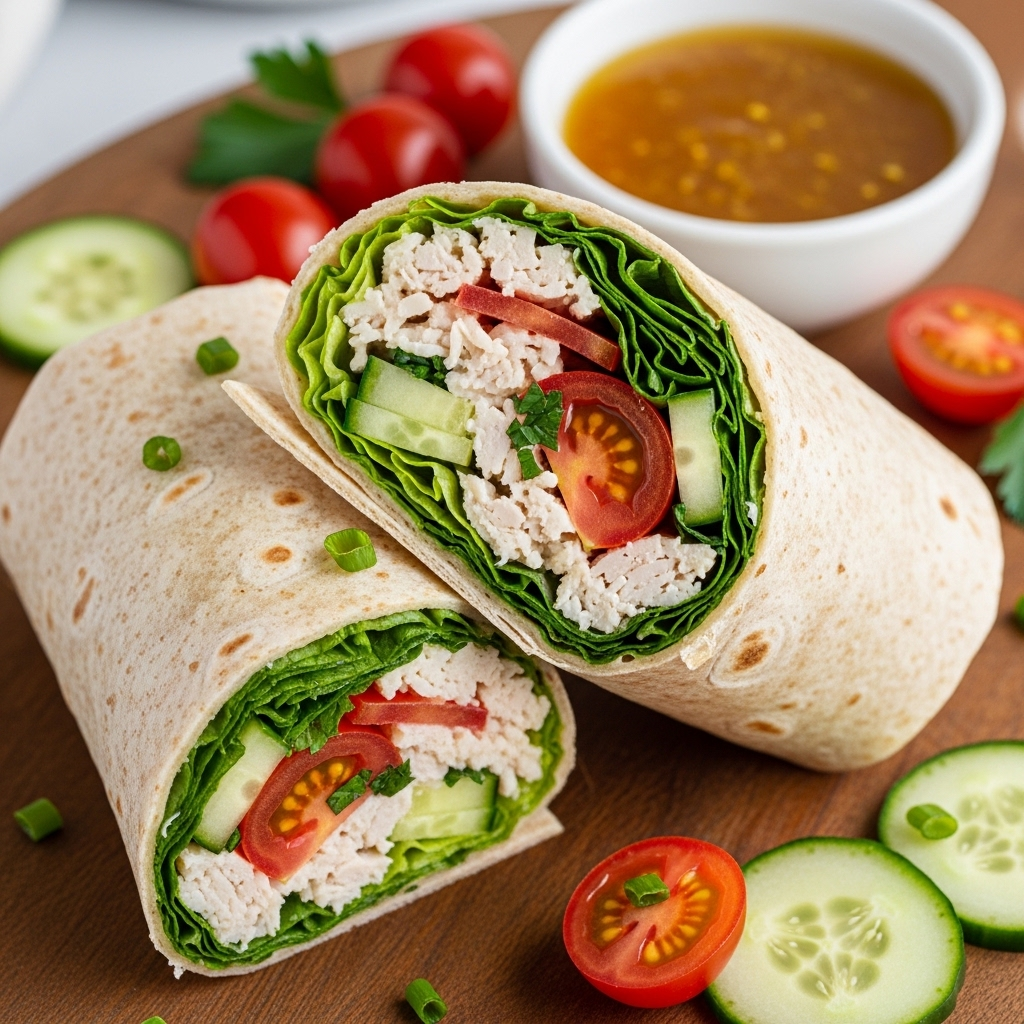 The Ultimate No-Cook Chicken Wrap: Fresh, Fast, and Flavorful