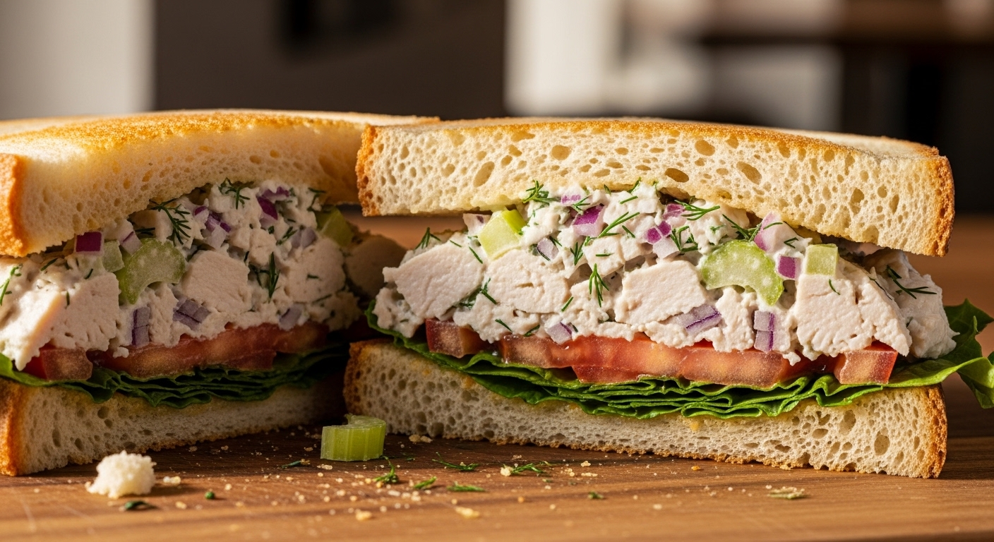The Best Classic Chicken Salad Sandwich: Easy & Creamy Recipe