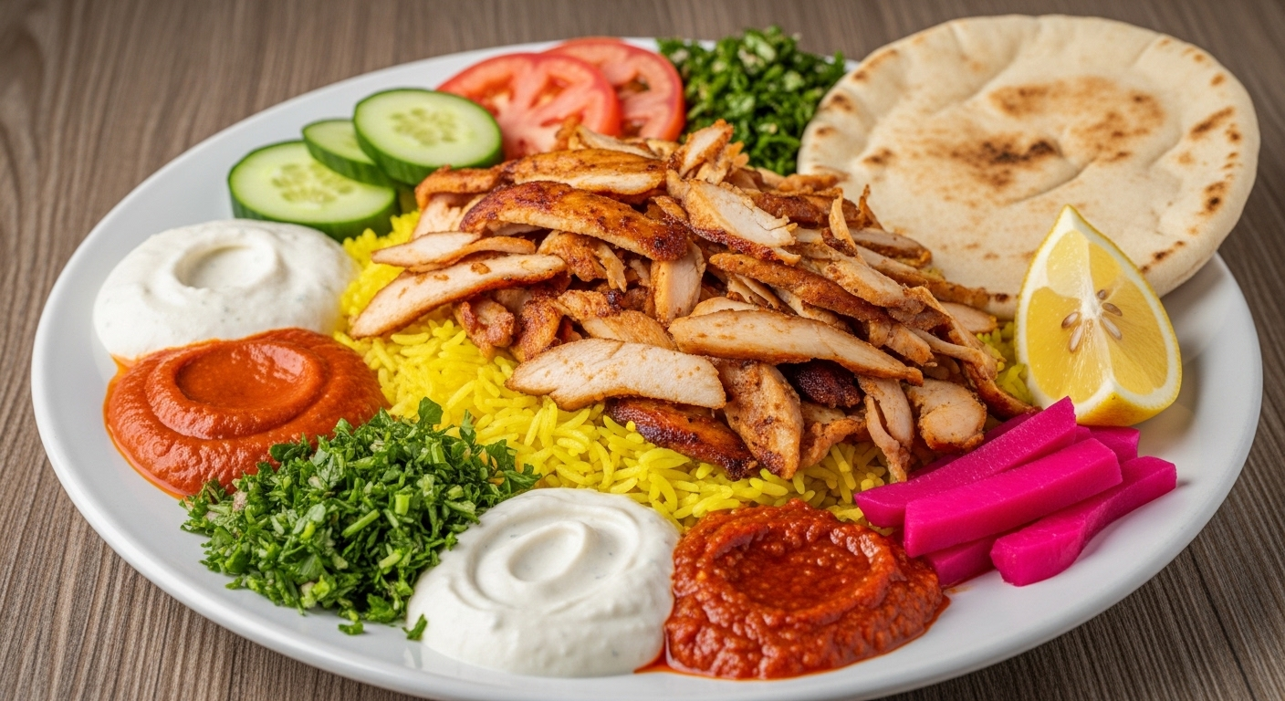 The Ultimate Chicken Shawarma Plate: A Mediterranean Masterclass