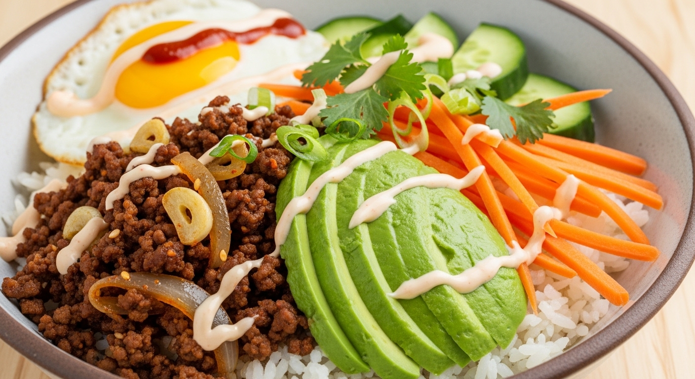 The Ultimate 20-Minute Ground Beef Rice Bowl: Flavor, Speed, and Nutrition