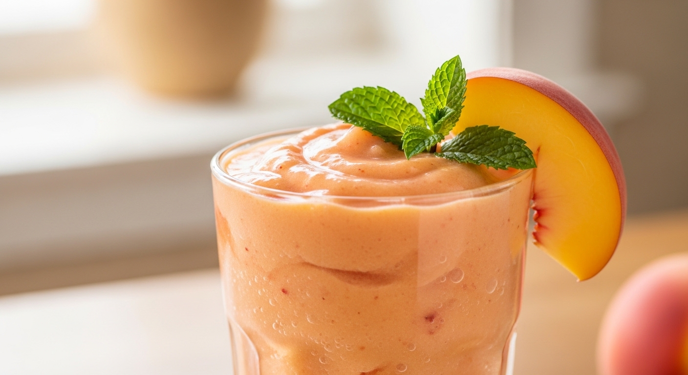 The Ultimate Creamy Peach Smoothie: A Taste of Liquid Sunshine