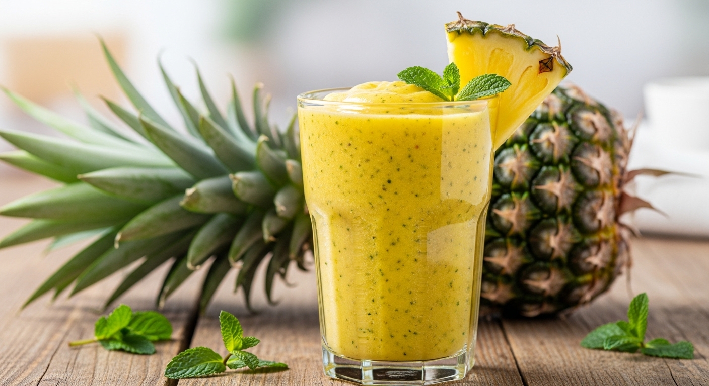 The Ultimate Pineapple Detox Smoothie: Refresh, Reset, and Glow