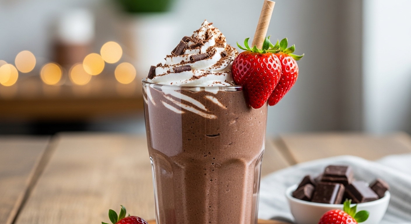 The Ultimate Chocolate Protein Smoothie: A Creamy, Guilt-Free Masterpiece