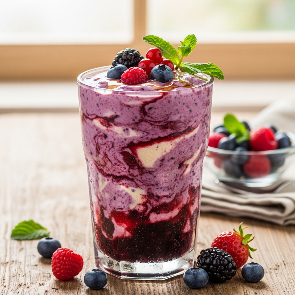 Creamy Yogurt Berry Smoothie: The Ultimate Antioxidant Powerhouse