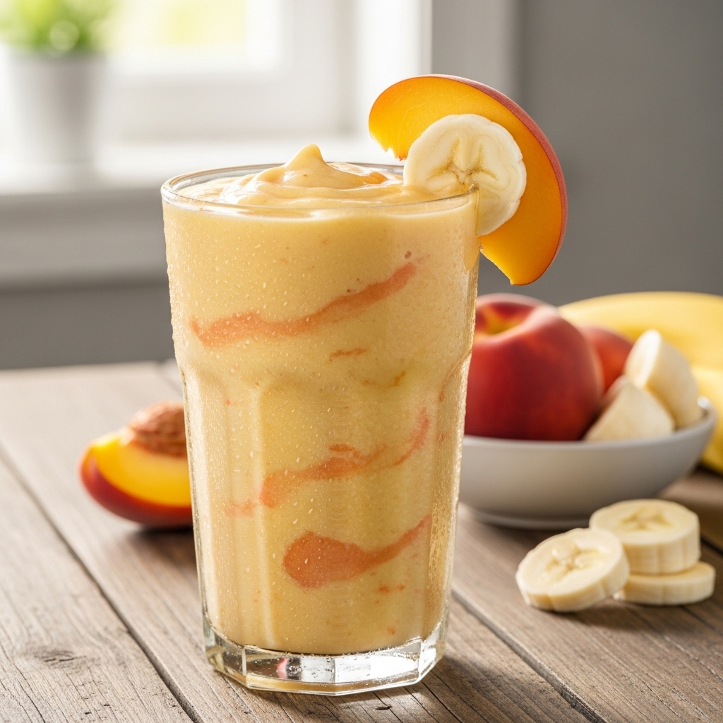 Peach Banana Smoothie: The Ultimate Creamy Summer Refreshment