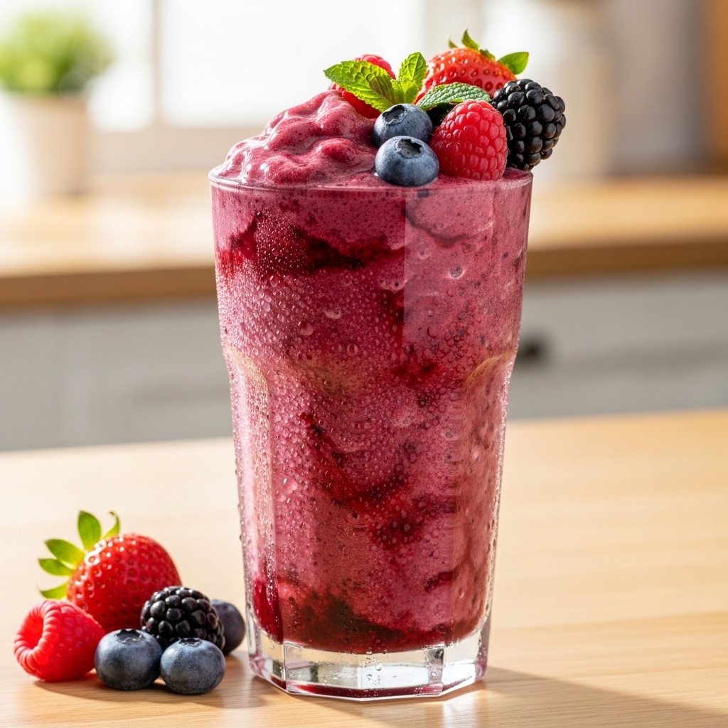 The Ultimate Berry Ice Smoothie: A Refreshing Masterclass