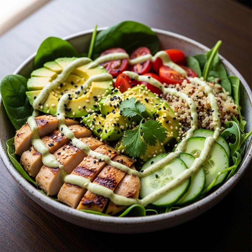 Ultimate Chicken Avocado Bowl: Fresh, Healthy & 30-Minute Meal