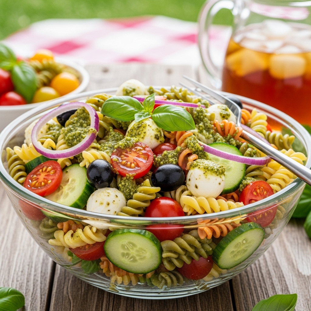 The Ultimate Mediterranean Cold Pasta Salad