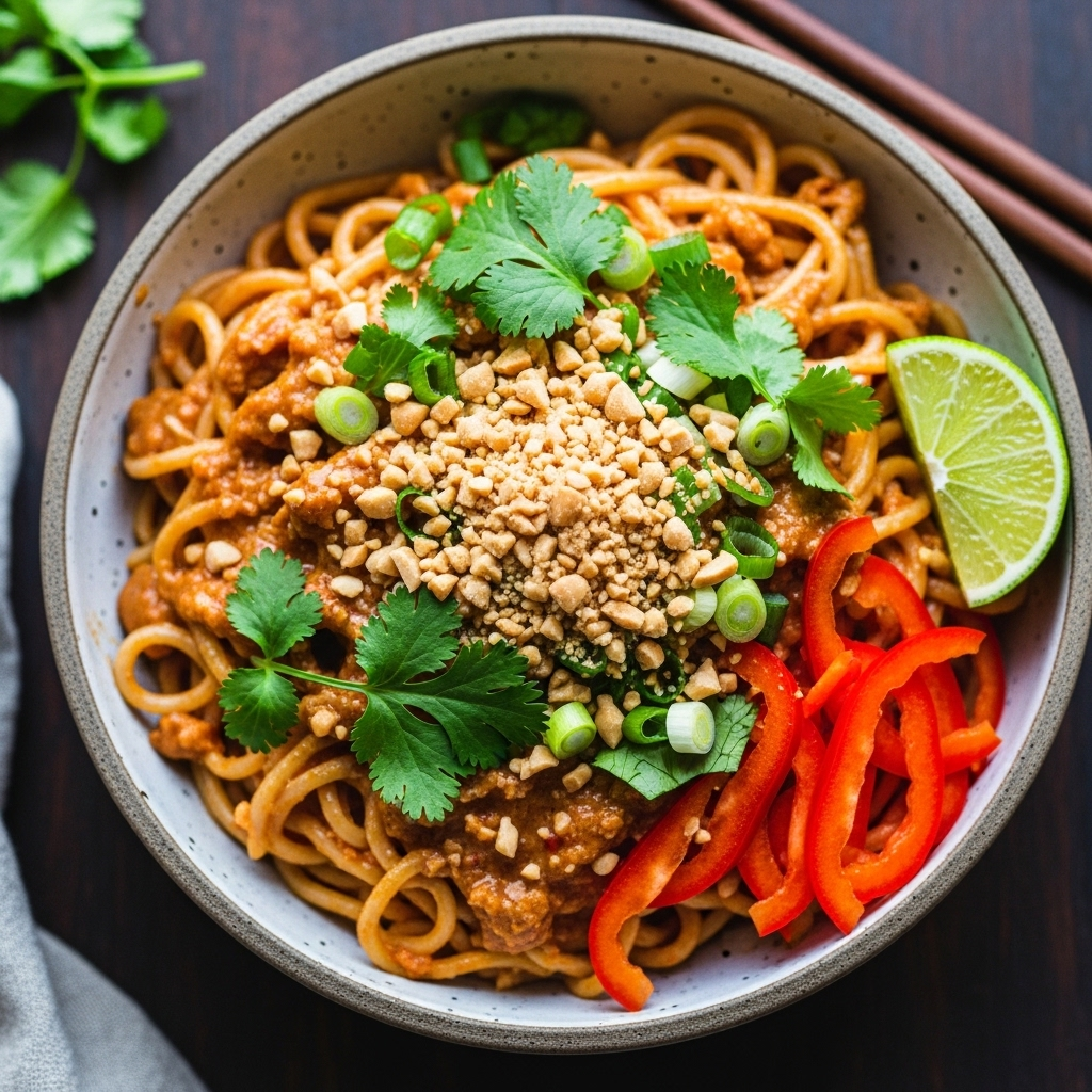 Creamy Peanut Noodles Recipe: Easy & Authentic