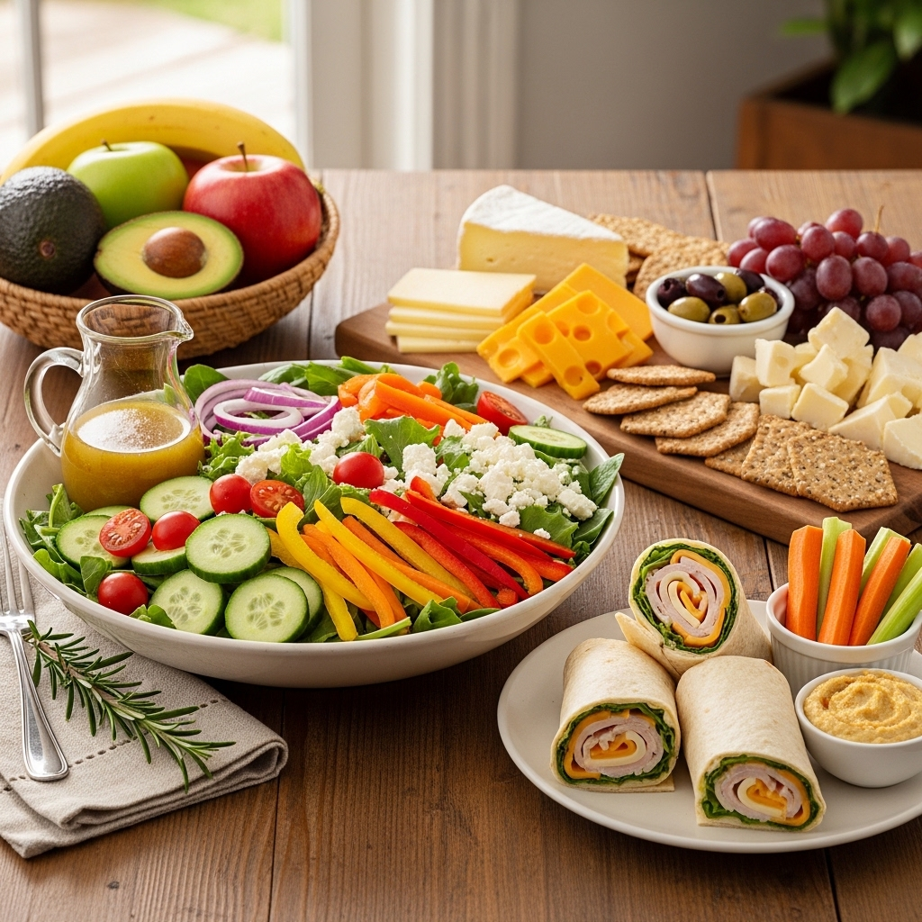 No-Cook Lunch: Gourmet Meals Without the Heat