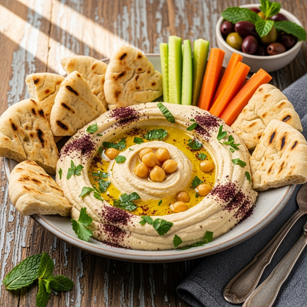 The Ultimate Hummus Plate: A Masterclass in Mediterranean Flavor