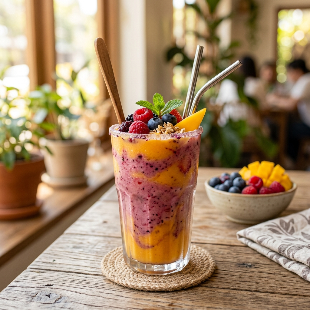 Mango Berry Smoothie