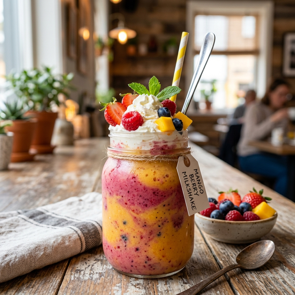 Mango Berry Milkshake Smoothie: The Ultimate Fusion Treat
