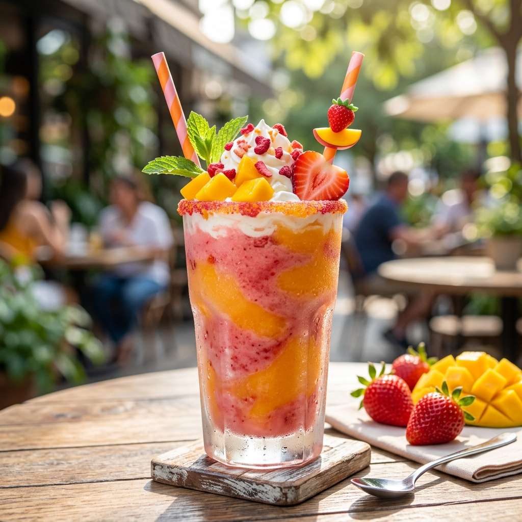 Strawberry Mango Frost Blast: The Ultimate Summer Refresher