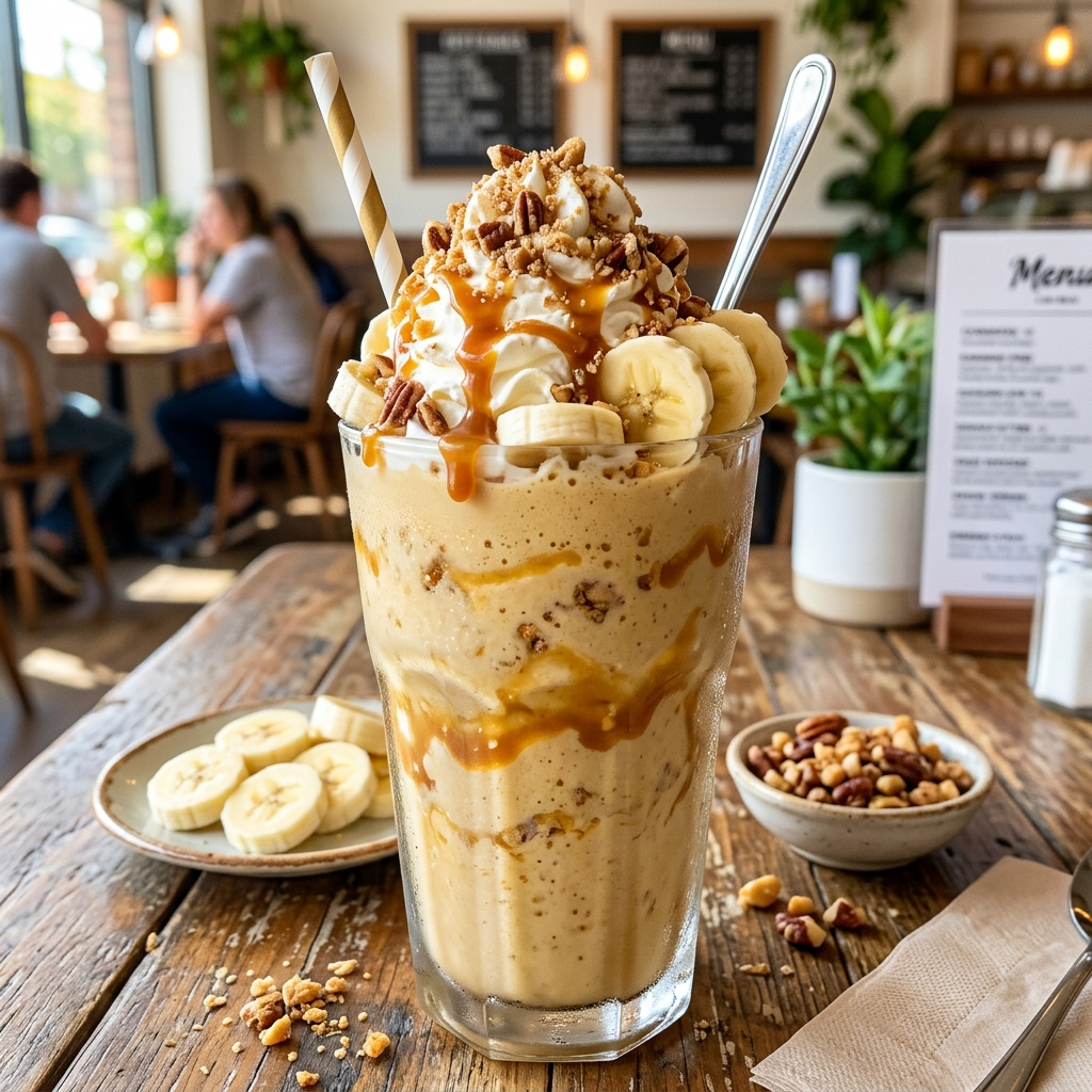 The Ultimate Banana Caramel Crunch Blast: A Gourmet Dessert Guide